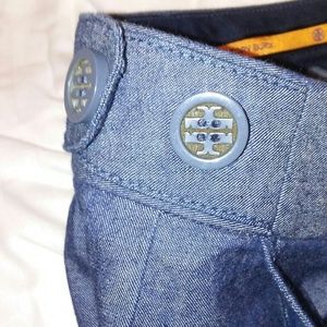 Tory Burch denim slacks